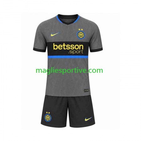 Completo Calcio Inter Milan Bambino Divisa Terza 2026-2027 Completo Calcio Inter Milan Bambino Divisa Terza 2026-2027